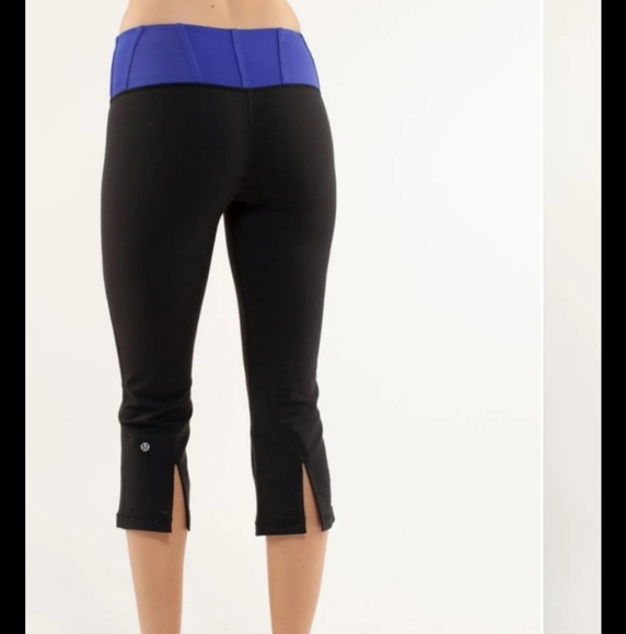 lululemon athletica Pants - Lululemon crops with slit